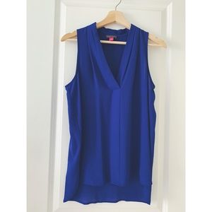 NWOT Vince Camuto Sleeveless Blouse V-Neck, S